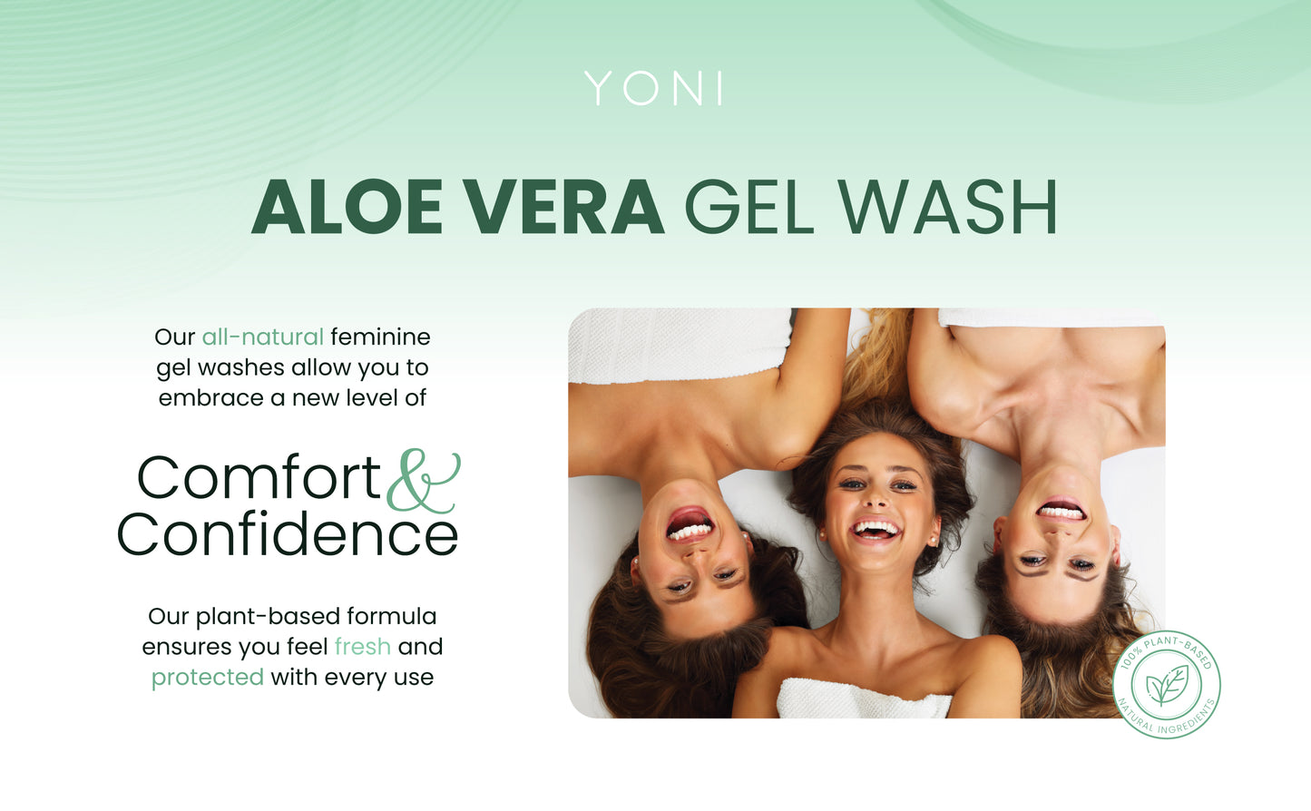 Healthy Herbs | Yoni Gel Wash, Feminine Care Aloe Vera