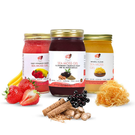 Healthy Herbs sea moss gel, yoni oils, feminine and herb products are made from 100% organic, plant based ingredients, vegan, gluten free, with no additives. Our seamoss gels are made from wildcrafted seamoss along the shorelines of Jamaica and St. Lucia
