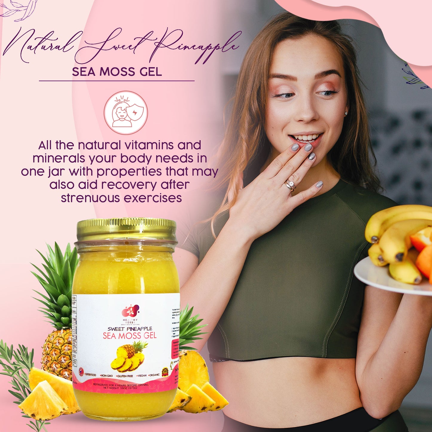 Healthy Herbs sea moss gel, yoni oils, feminine and herb products are made from 100% organic, plant based ingredients, vegan, gluten free, with no additives. Our seamoss gels are made from wildcrafted seamoss along the shorelines of Jamaica and St. Lucia