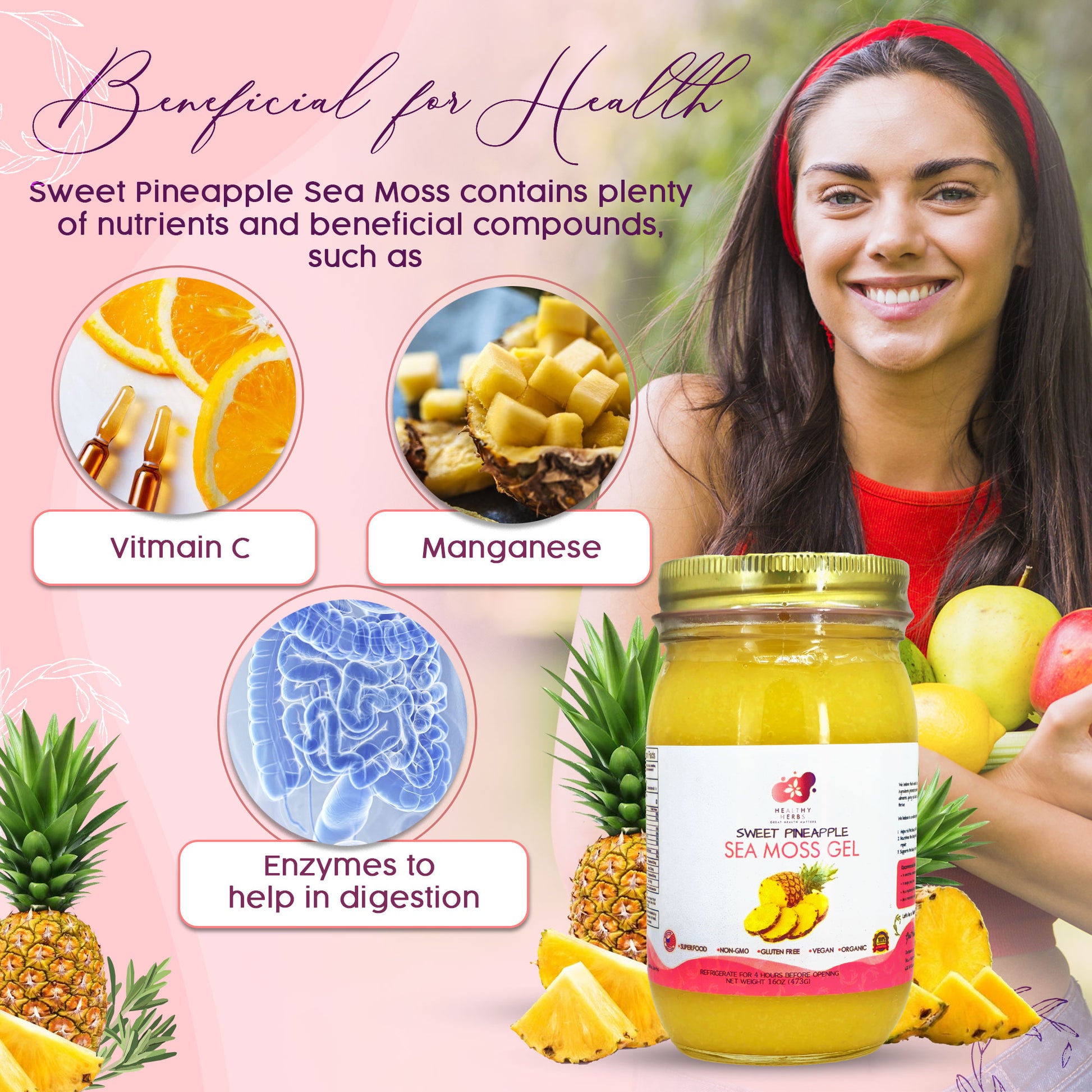 Healthy Herbs sea moss gel, yoni oils, feminine and herb products are made from 100% organic, plant based ingredients, vegan, gluten free, with no additives. Our seamoss gels are made from wildcrafted seamoss along the shorelines of Jamaica and St. Lucia