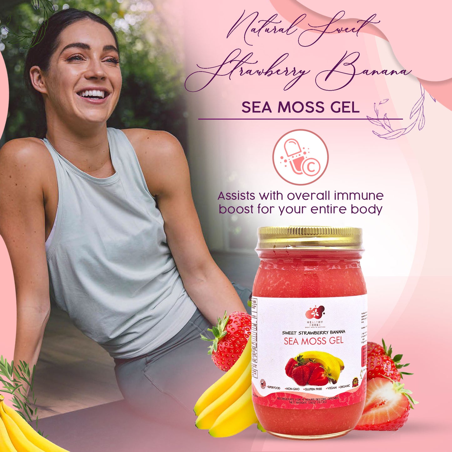 Healthy Herbs sea moss gel, yoni oils, feminine and herb products are made from 100% organic, plant based ingredients, vegan, gluten free, with no additives. Our seamoss gels are made from wildcrafted seamoss along the shorelines of Jamaica and St. Lucia