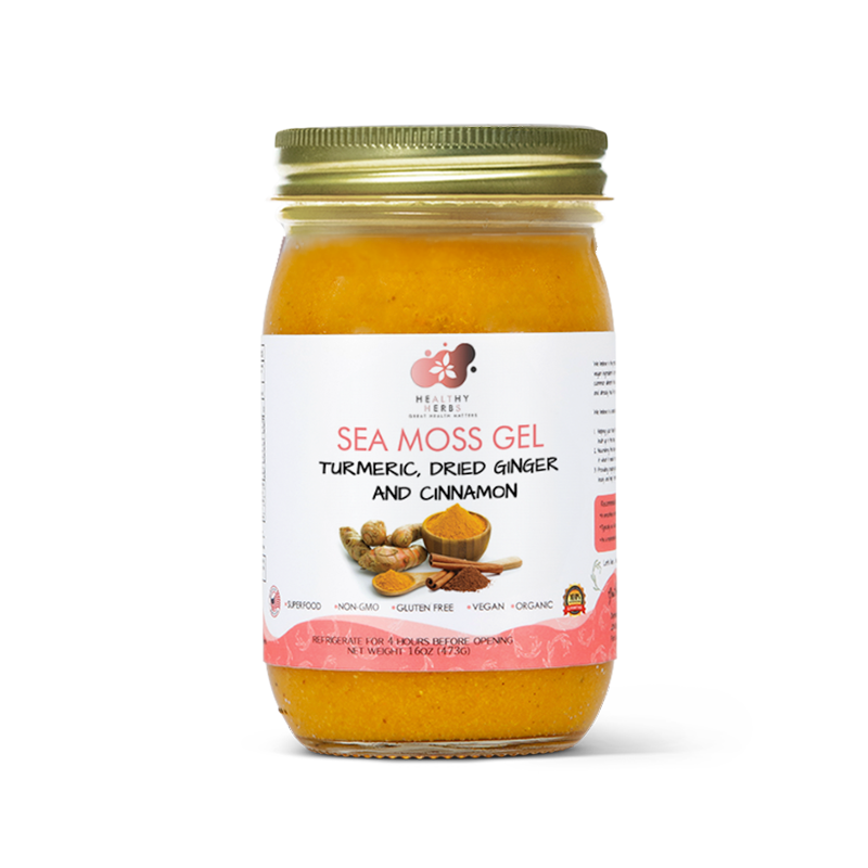 Tumeric & Ginger Seamoss Gel
