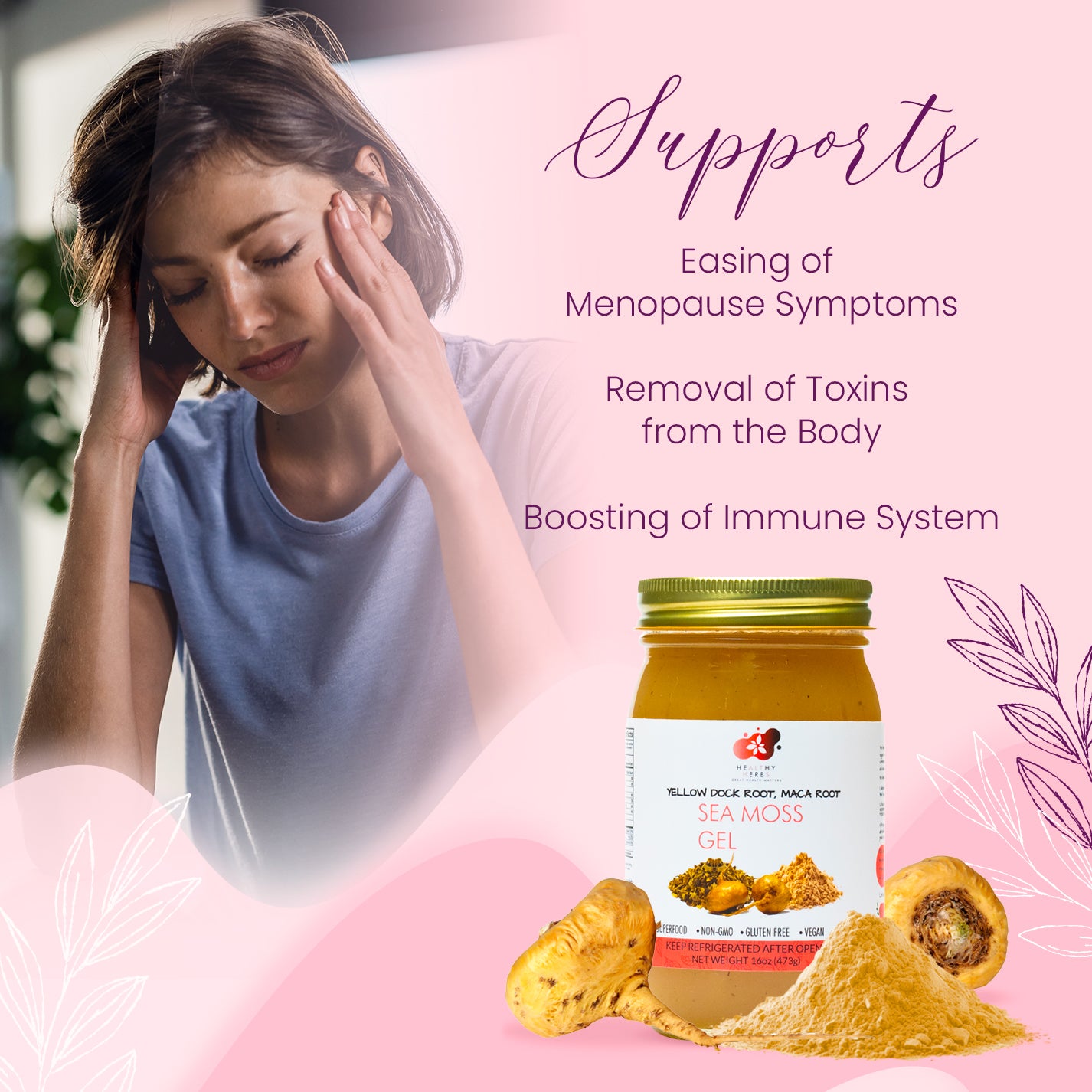 Healthy Herbs sea moss gel, yoni oils, feminine and herb products are made from 100% organic, plant based ingredients, vegan, gluten free, with no additives. Our seamoss gels are made from wildcrafted seamoss along the shorelines of Jamaica and St. Lucia