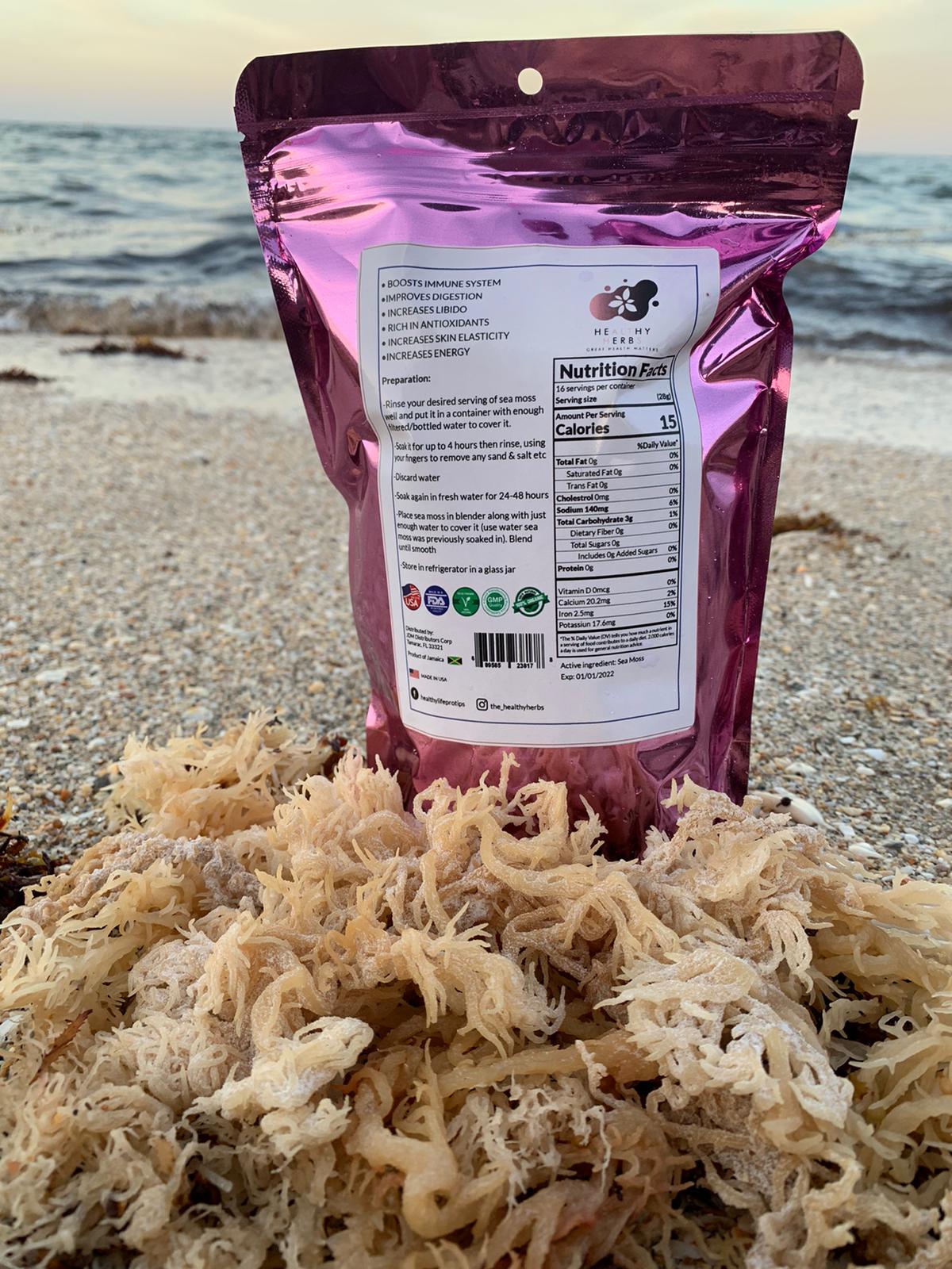 Healthy Herbs sea moss gel, yoni oils, feminine care gel and foam washes herb products are made from 100% organic, plant based ingredients, vegan, gluten free, with no additives. Our seamoss gels are made from wildcrafted seamoss along the shorelines of Jamaica and St. Lucia containing over 90% of the essential vitamins and minerals the body needs. Some of our herbs include mint, calendula, lavender, elderberry, turmeric, yellow dock, spirulina, moringa, ashwagandha, rose, aloe vera, and tea tree.