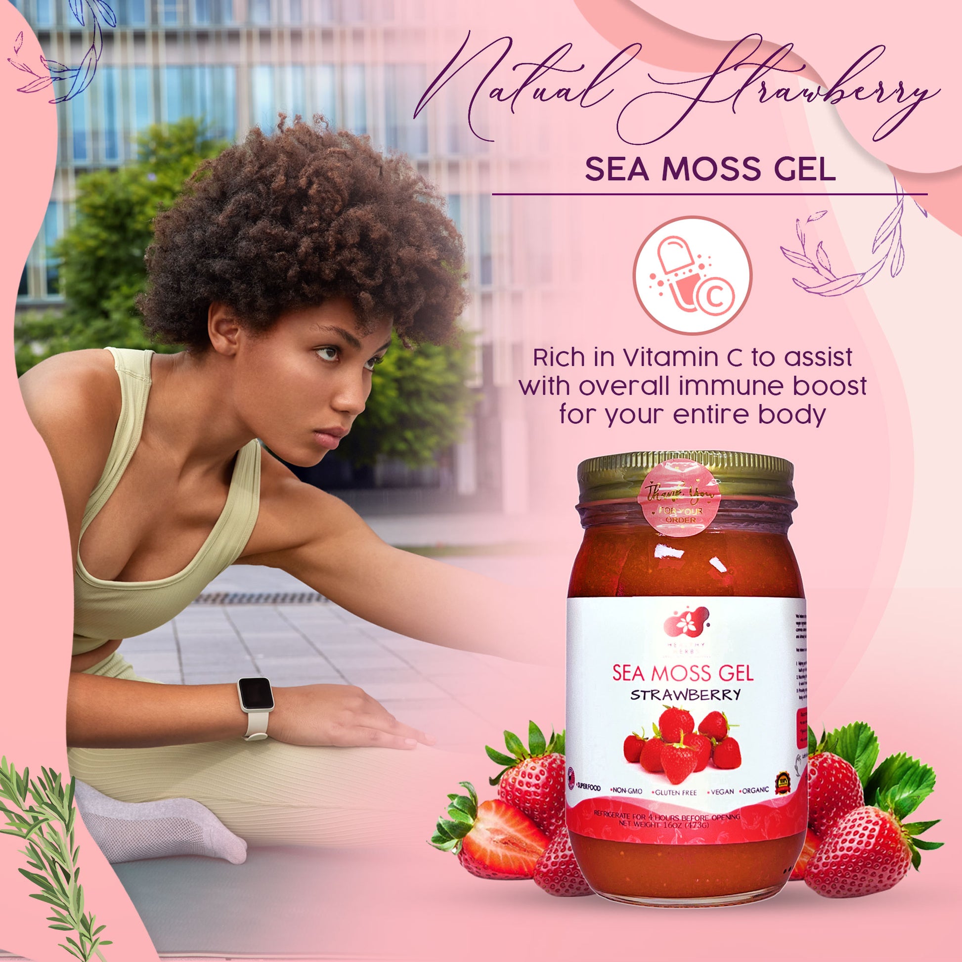 Healthy Herbs sea moss gel, yoni oils, feminine and herb products are made from 100% organic, plant based ingredients, vegan, gluten free, with no additives. Our seamoss gels are made from wildcrafted seamoss along the shorelines of Jamaica and St. Lucia