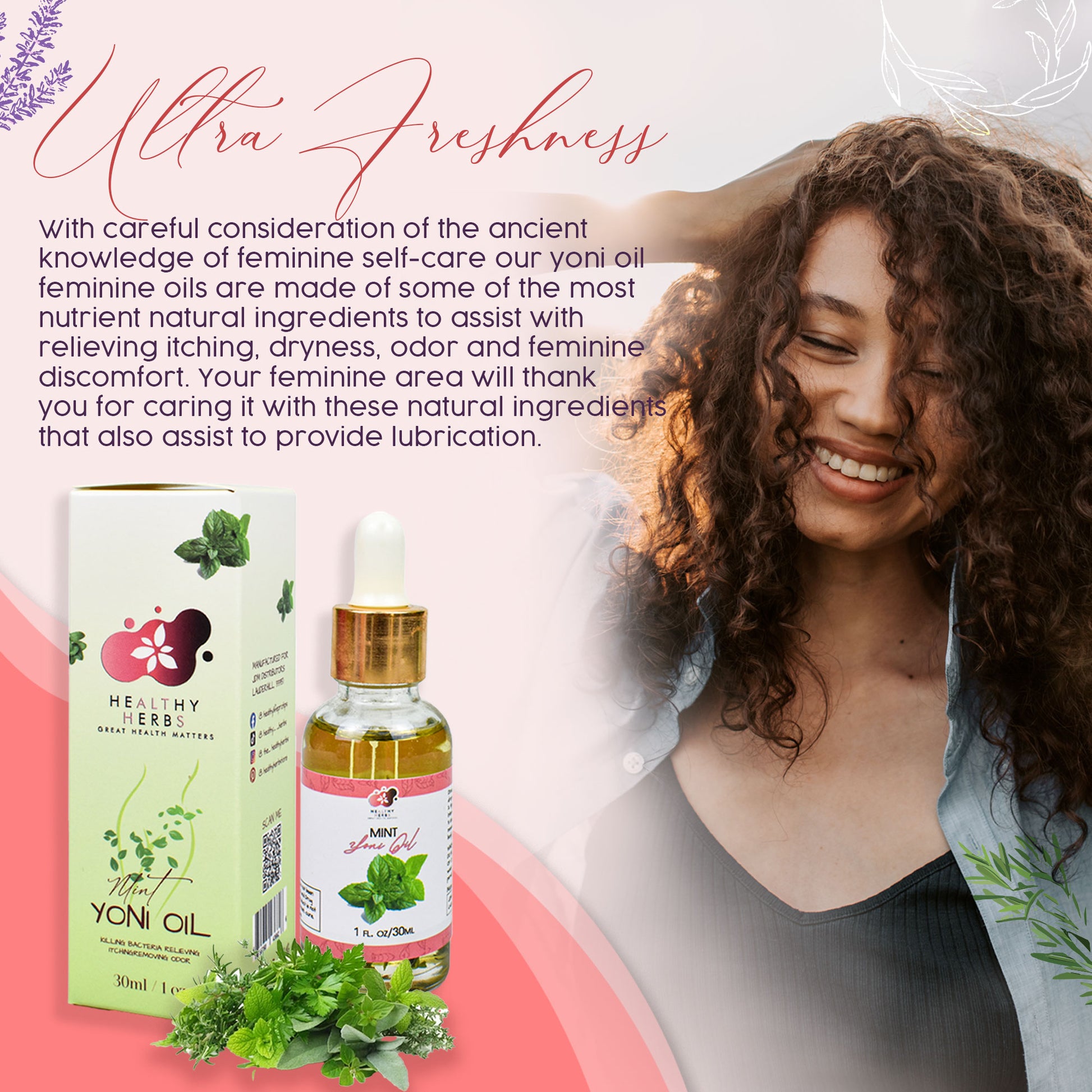 Healthy Herbs sea moss gel, yoni oils, feminine care gel and foam washes herb products are made from 100% organic, plant based ingredients, vegan, gluten free, with no additives. Our seamoss gels are made from wildcrafted seamoss along the shorelines of Jamaica and St. Lucia containing over 90% of the essential vitamins and minerals the body needs. Some of our herbs include mint, calendula, lavender, elderberry, turmeric, yellow dock, spirulina, moringa, ashwagandha, rose, aloe vera, and tea tree.
