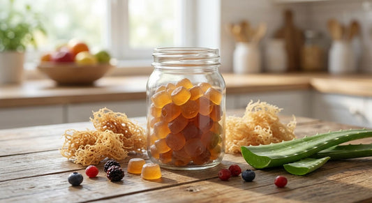 Sea moss gummies for skin glow and hydration