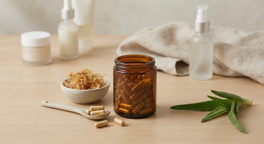 Sea moss capsules ingredient and serving guide