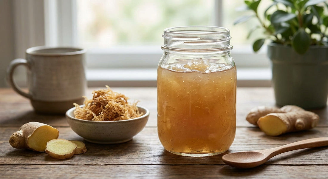 Sea moss gel adult label guide