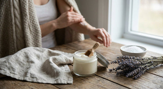 Magnesium cream for adult self-massage
