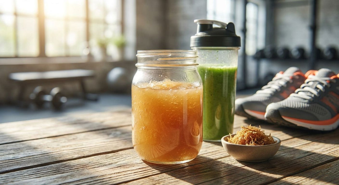 Sea moss gel for pre-workout energy and endurance