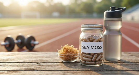 Sea moss capsules for athletes and active lifestyles