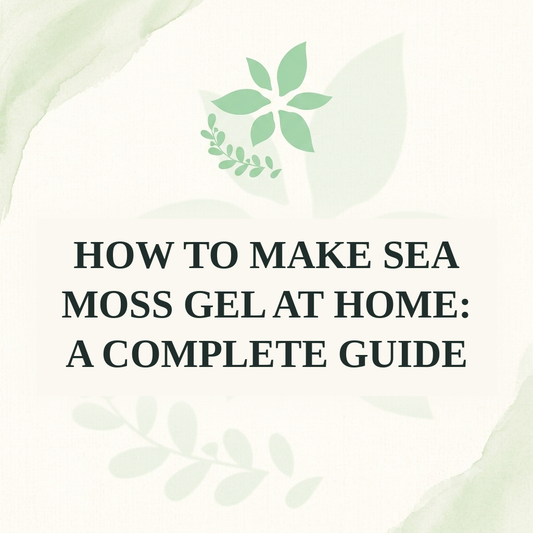 How to Make Sea Moss Gel at Home: A Complete Guide