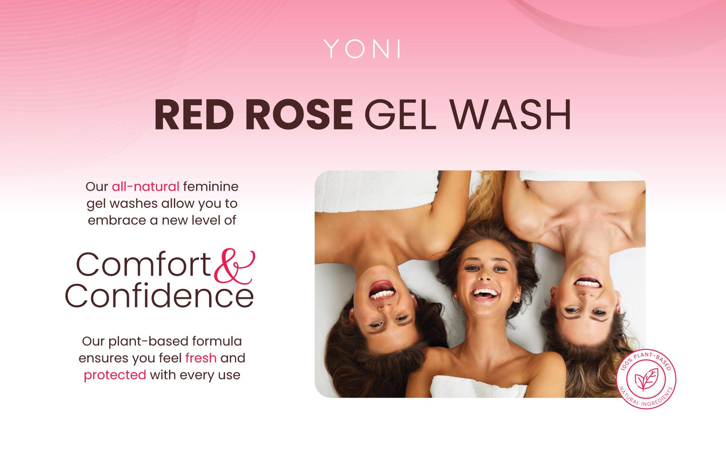 Healthy Herbs | Yoni Gel Wash, Feminine Care Rose