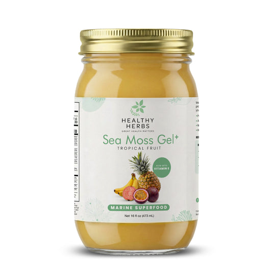 Tropical Sea Moss Gel 16oz | Wildcrafted & Vegan | Healthy Herbs Store
