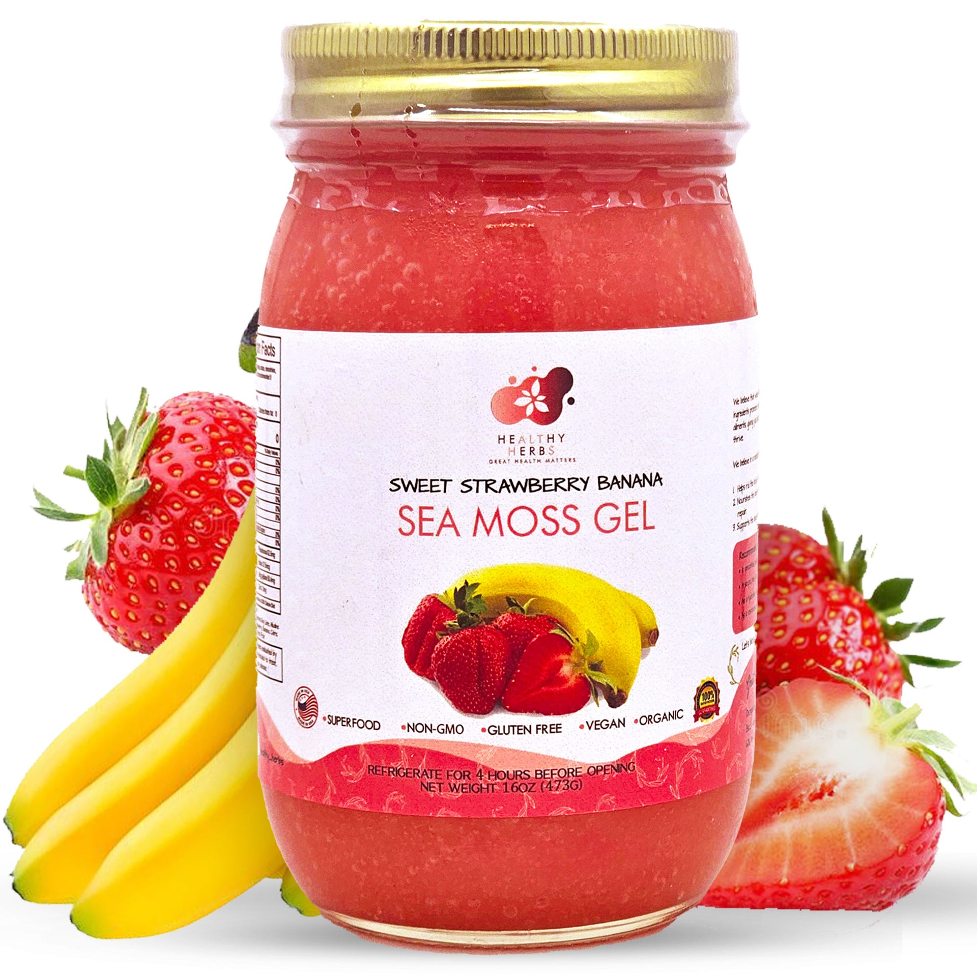 Yolloh Strawberries 120g (Sans Gelatine) – Elmercado