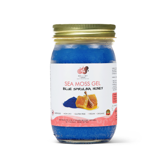 Blue Spirulina Sea Moss Gel