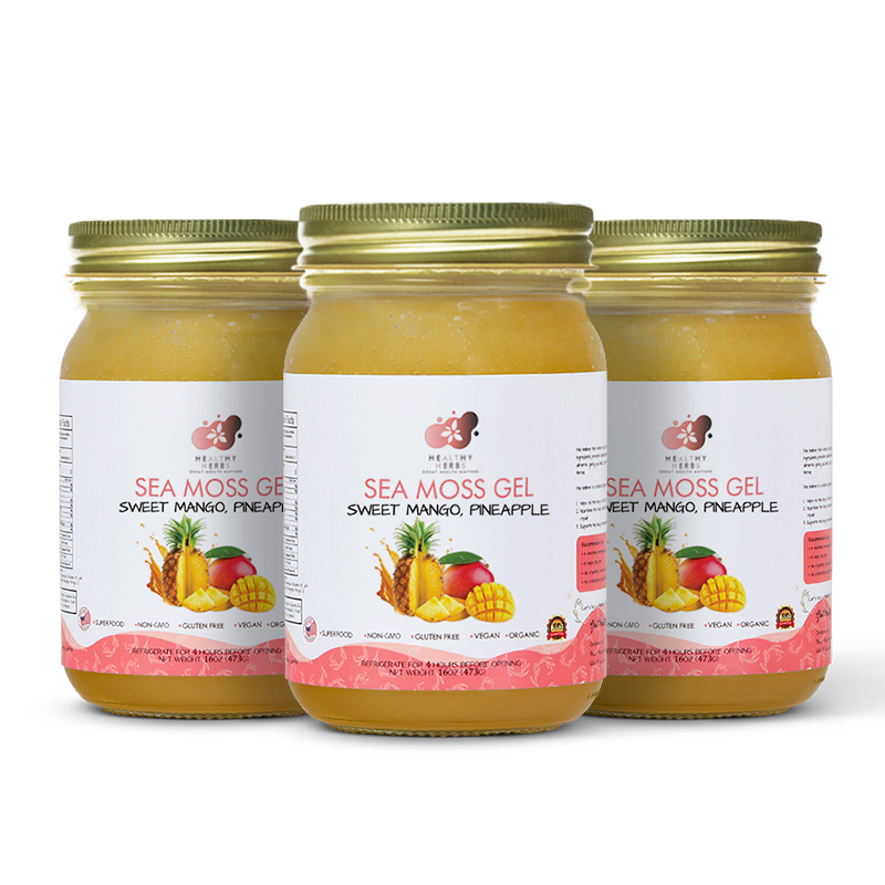 Sweet Mango Pineapple Seamoss Gel