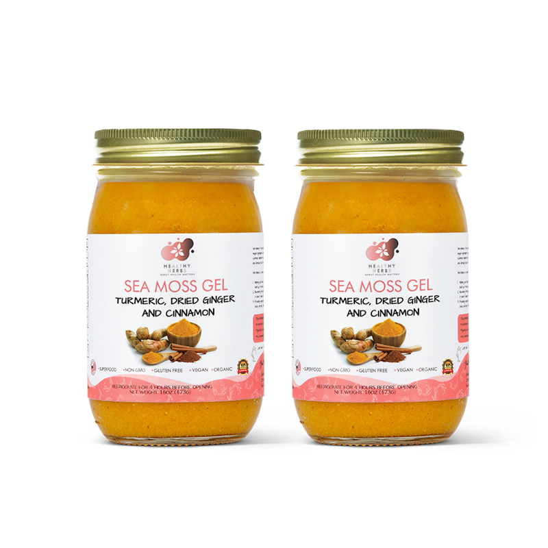 Turmeric & Ginger Sea Moss Gel