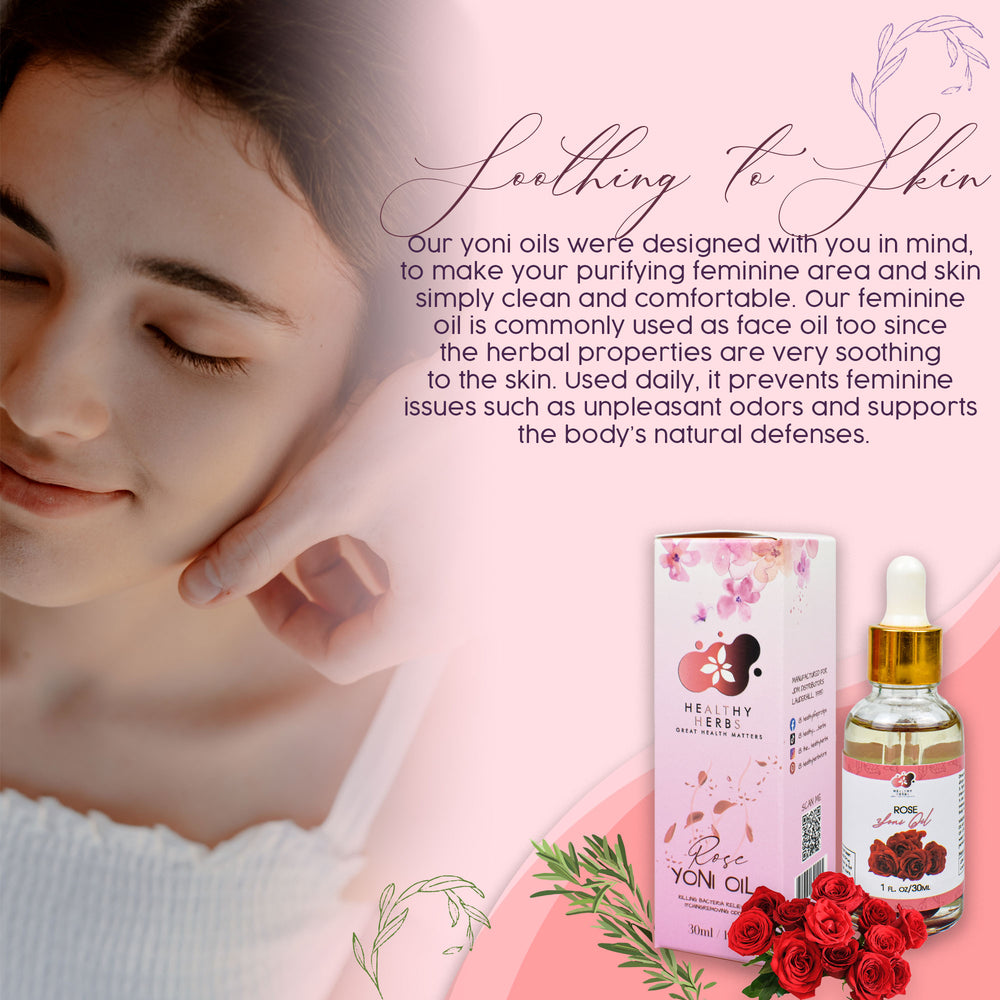Rose Yoni Oil Healthy Herbs Store